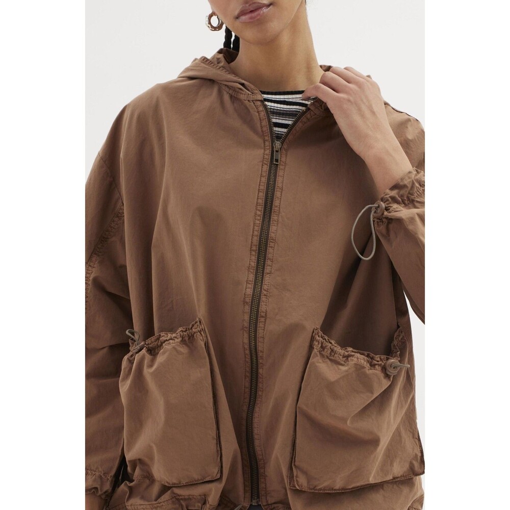 Urban Outfitters UO Kai Anorak Jacket Hoodie Top Cotton Oversized S NWD 265036 - Picture 2 of 11